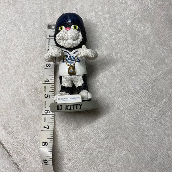 Collectible Figure - DJ kitty Tampa Bay Devil Rays Baseball Figurine - Picture 5 of 5